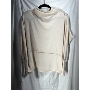 Women's Free People Cream Knit Top Size Small